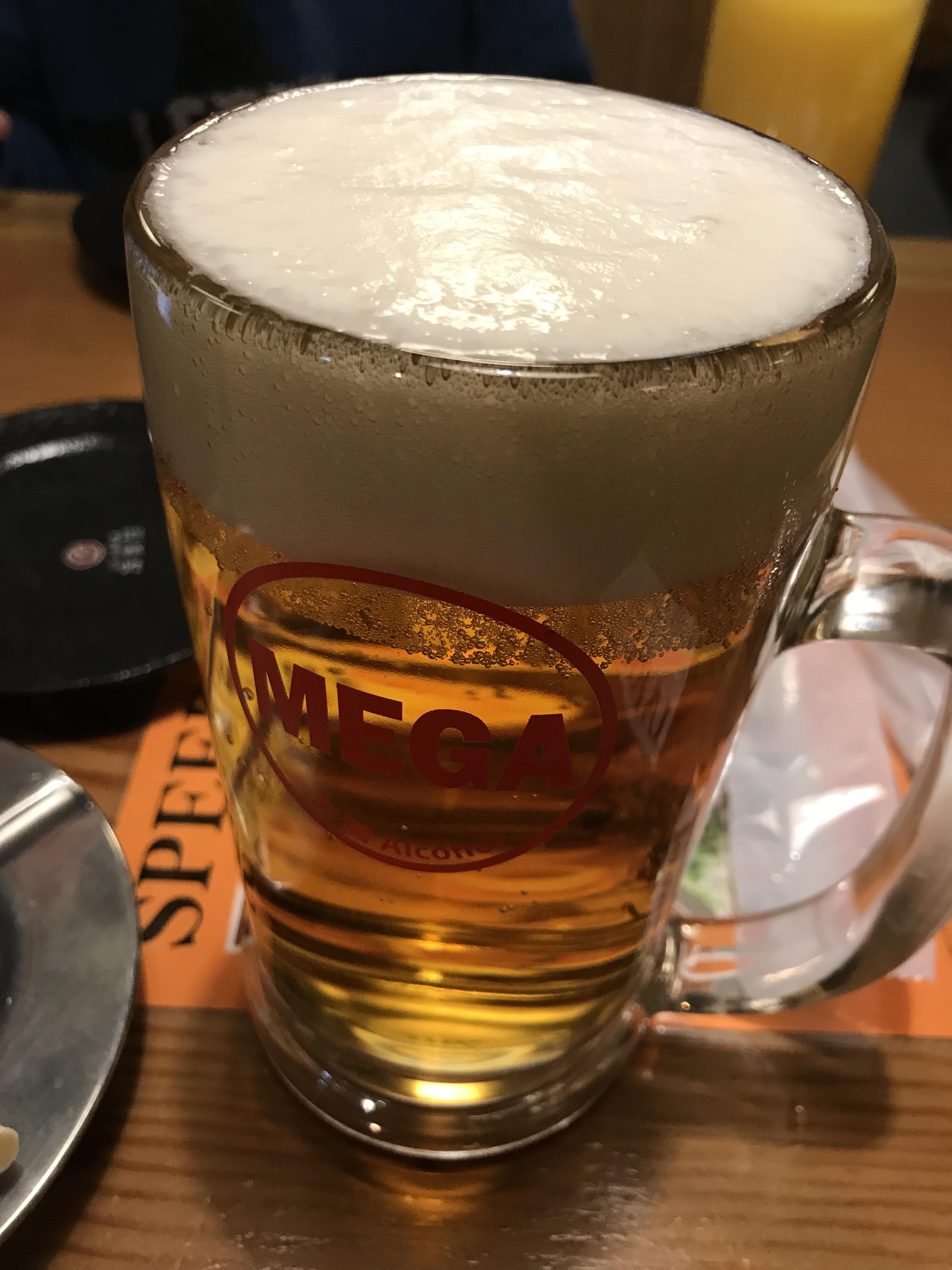 鳥貴族五反田西口店安定のビール
